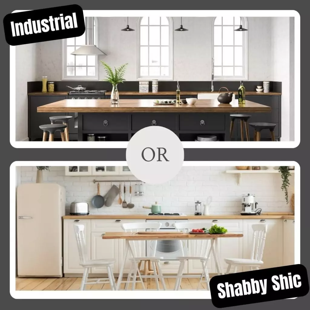 Industrial or Shabby Chic