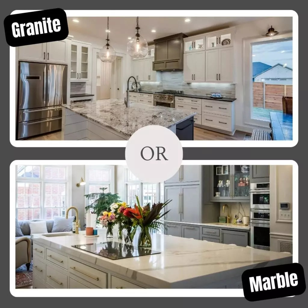 Granite or Marble Counters