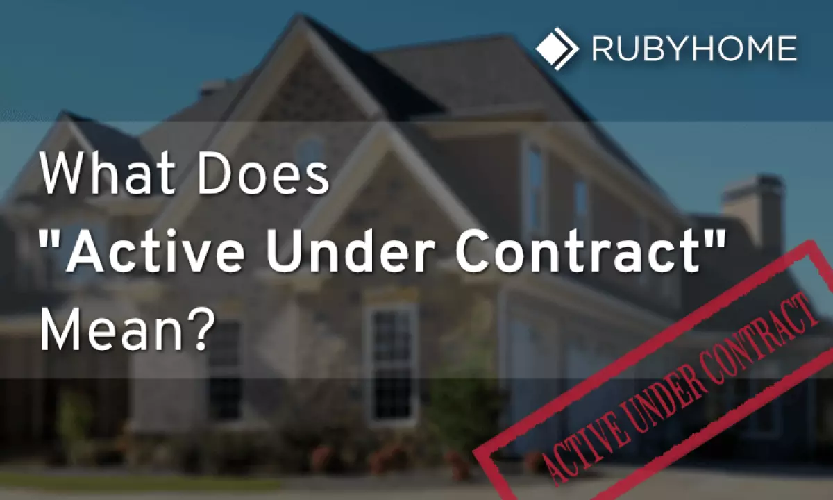 Active Under Contract Property Status