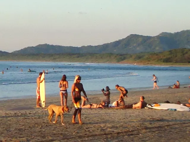 Surfer in Tamarindo