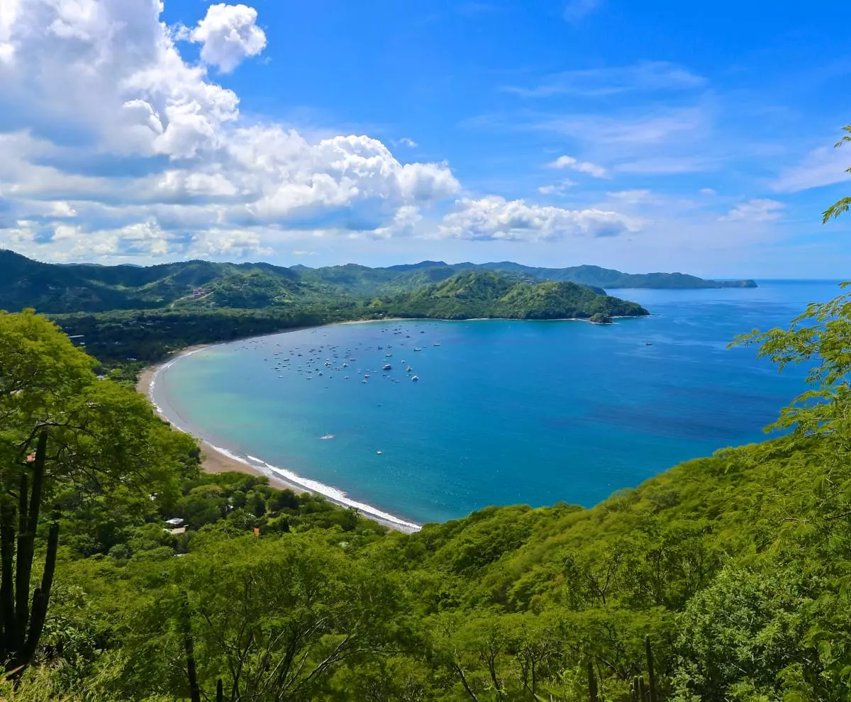 View of Playas del Coco Costa Rica