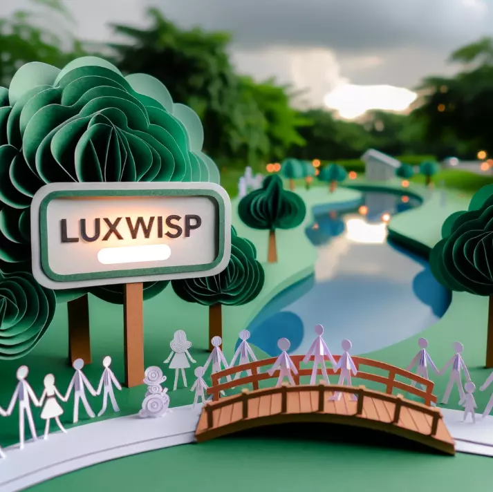 Luxwisp Buffer Zone - people walking in a park