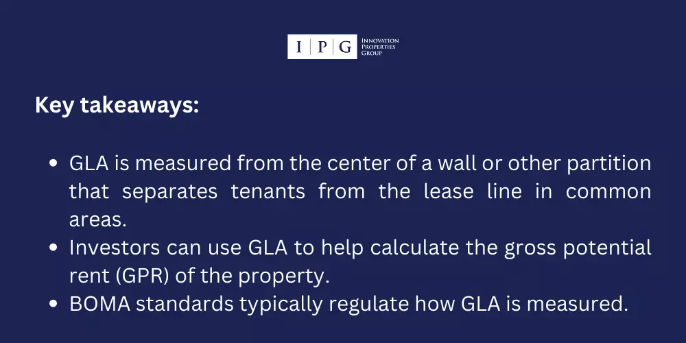 GLA key takeaways