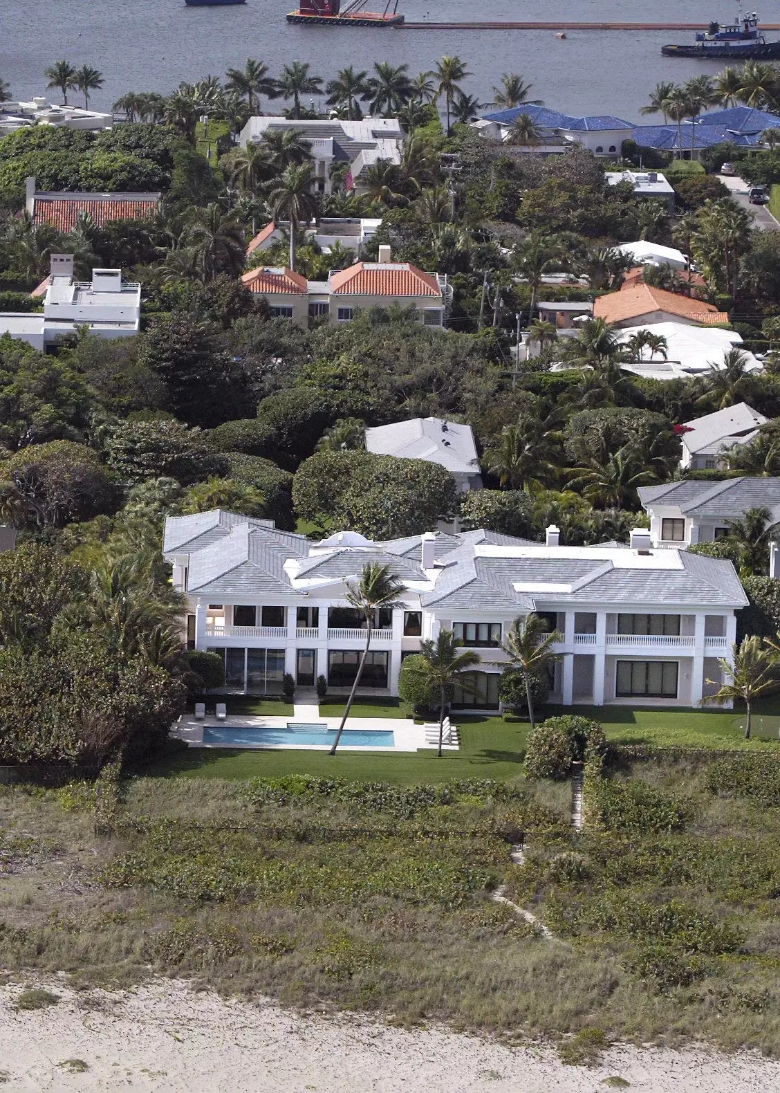 Oceanfront Mansion at 589 N. County Road