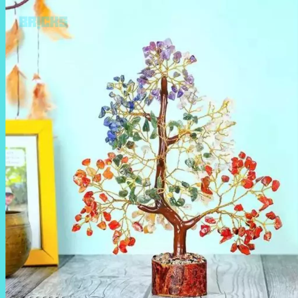 7 Chakra crystal Feng Shui money tree