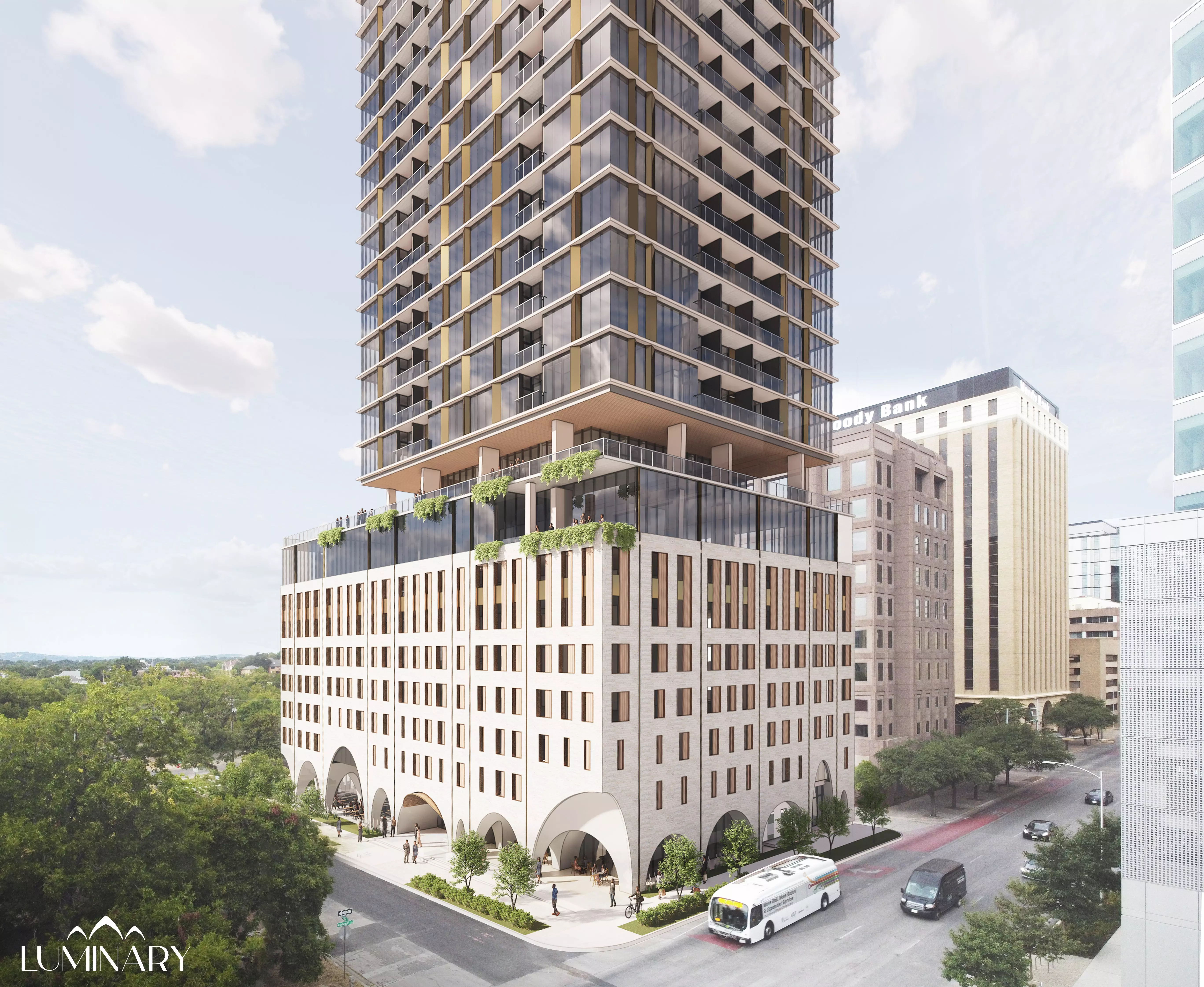 Northland Living plans to build a 35-story condominium high-rise near the Texas State Capitol that will be one of the tallest towers on downtown Austin