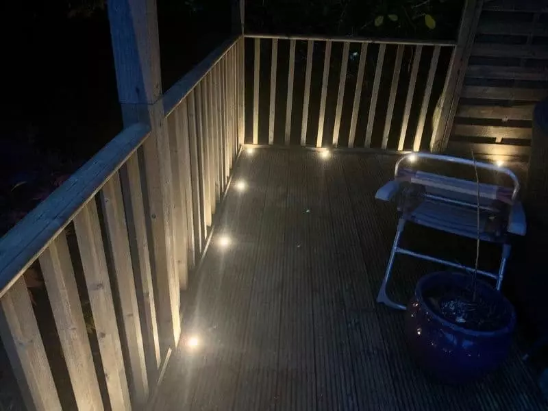 Caravan decking