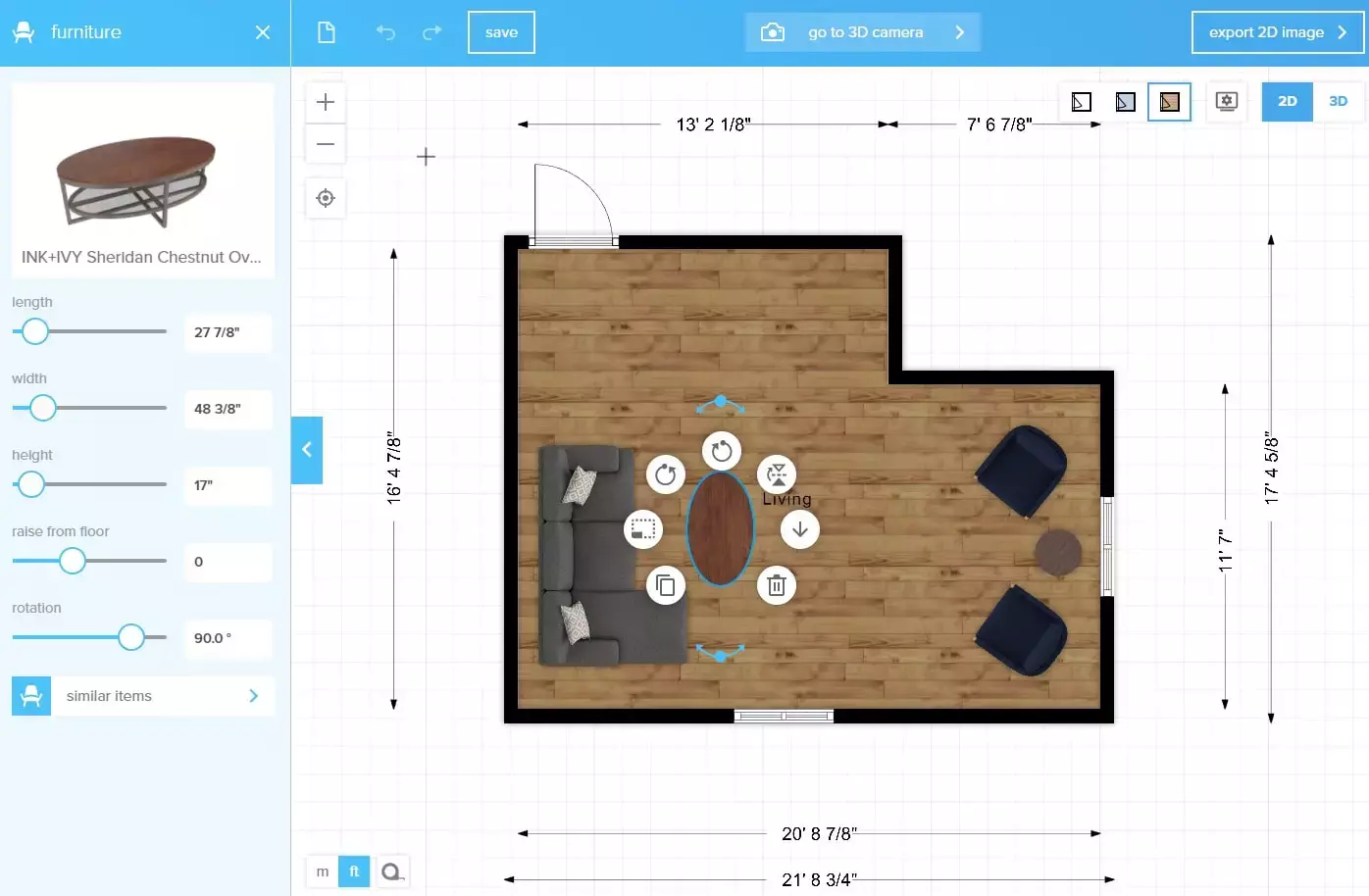 Floorplanner Interface