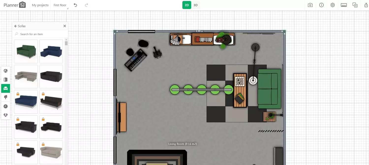 Planner 5D - 3D Interface