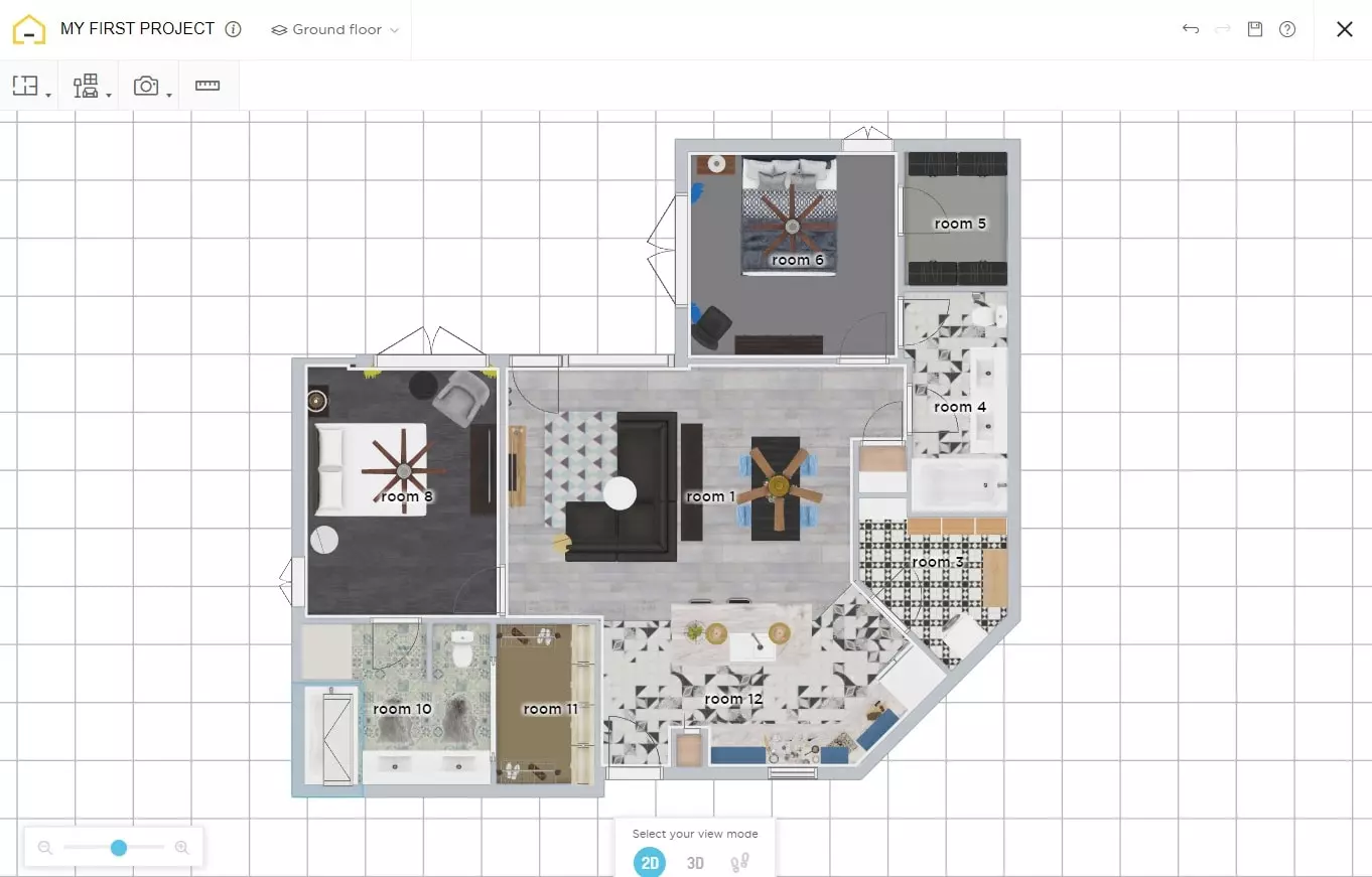 HomeByMe - 2D Interface