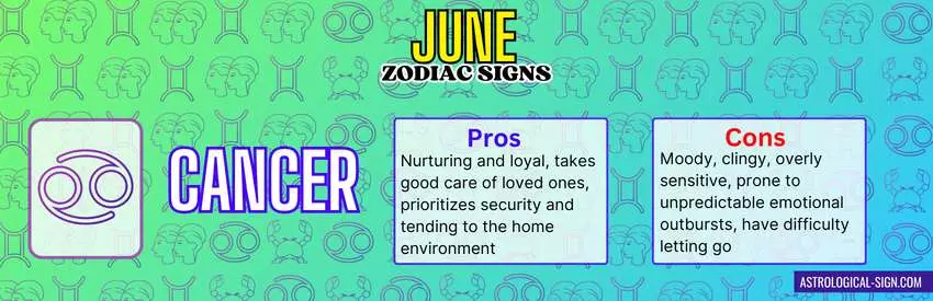 What are the June Zodiac Signs - Gemini, Pros and Cons