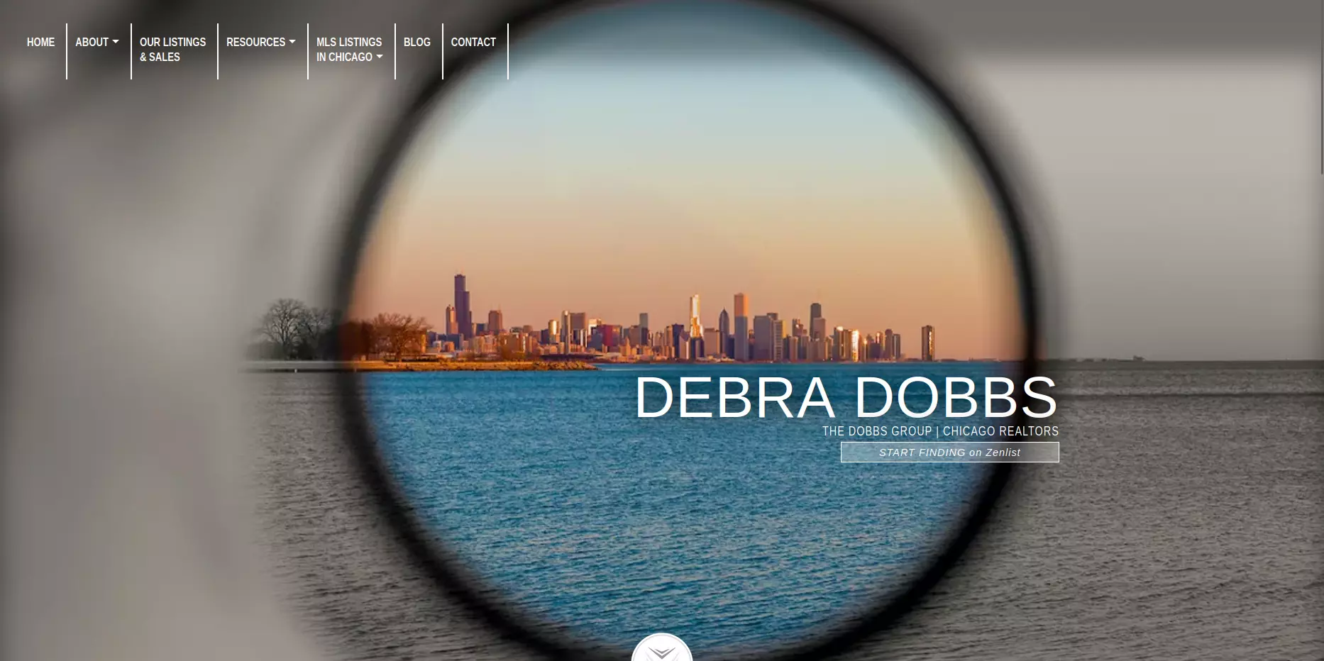 Debra Dobbs Real Estate Website Example