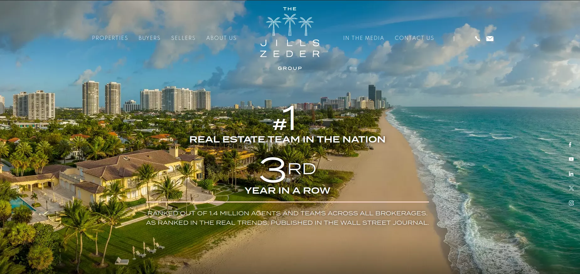 The Jills Zeder Group Real Estate Website Example