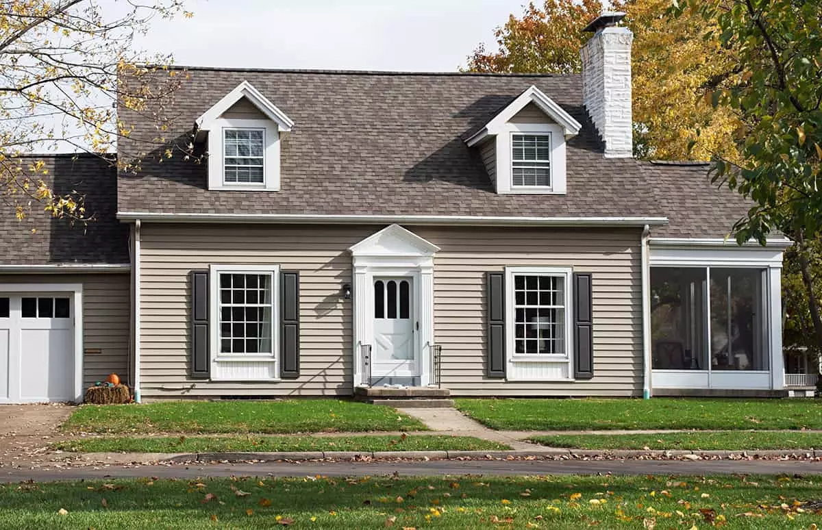 Two-Toned Gray with Black Trim