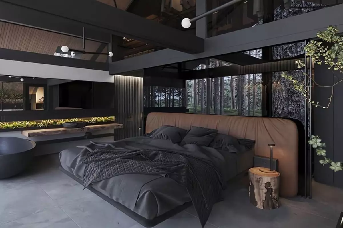 All black interior designs that will inspire you to adapt this modern minimal trend