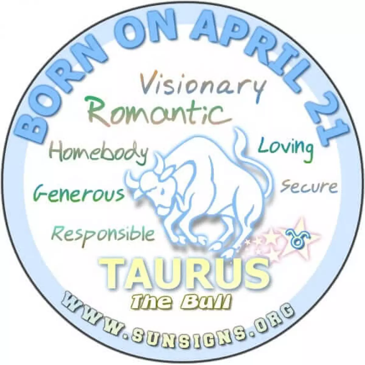 april 21 birthday personality