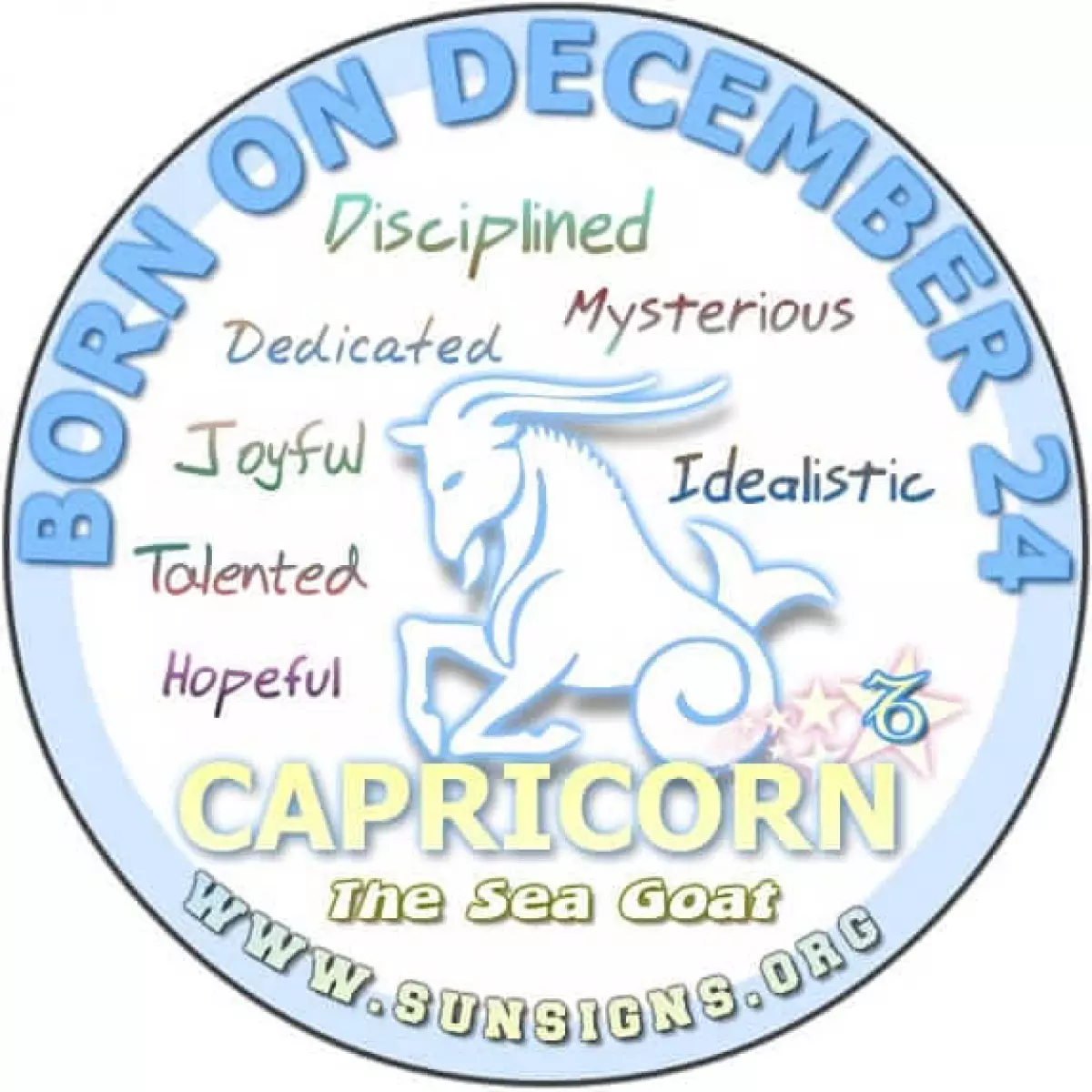 december 24 birthday personality