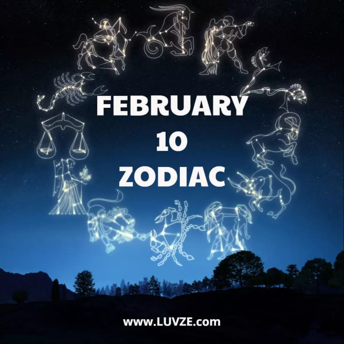 February 10 Zodiac