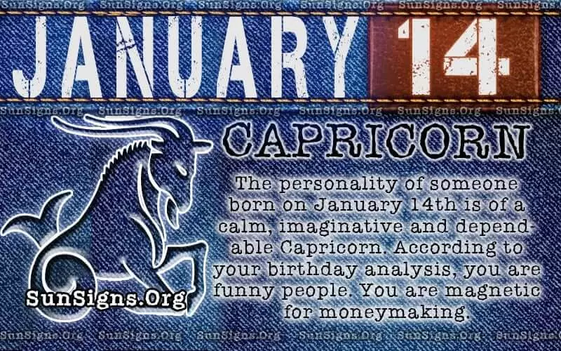 january 14 birthday