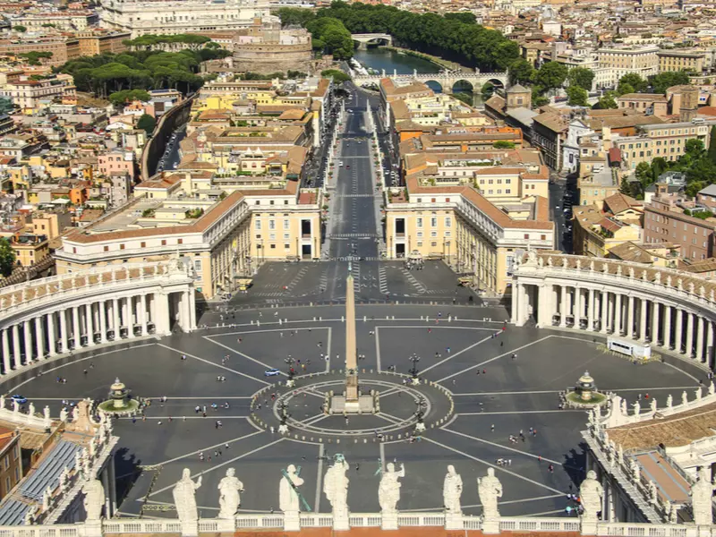 View from St. Peter's Basilica