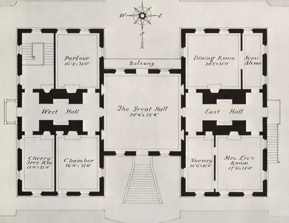 Georgian Floor Plan