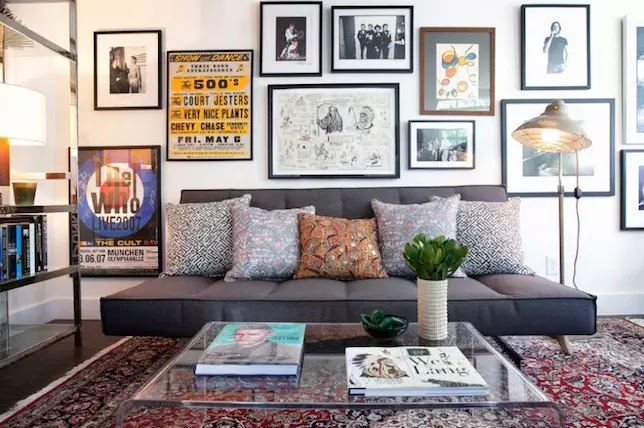 eclectic style home prints