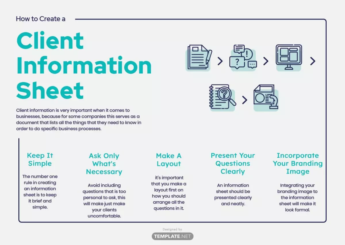 client information sheet template