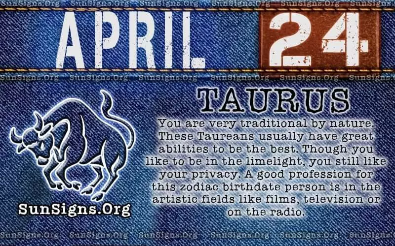 april 24 birthday