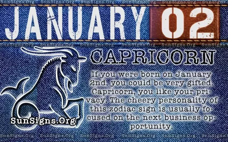 january 2 astrology horoscope