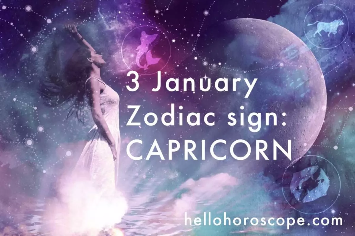 January 3 zodiac