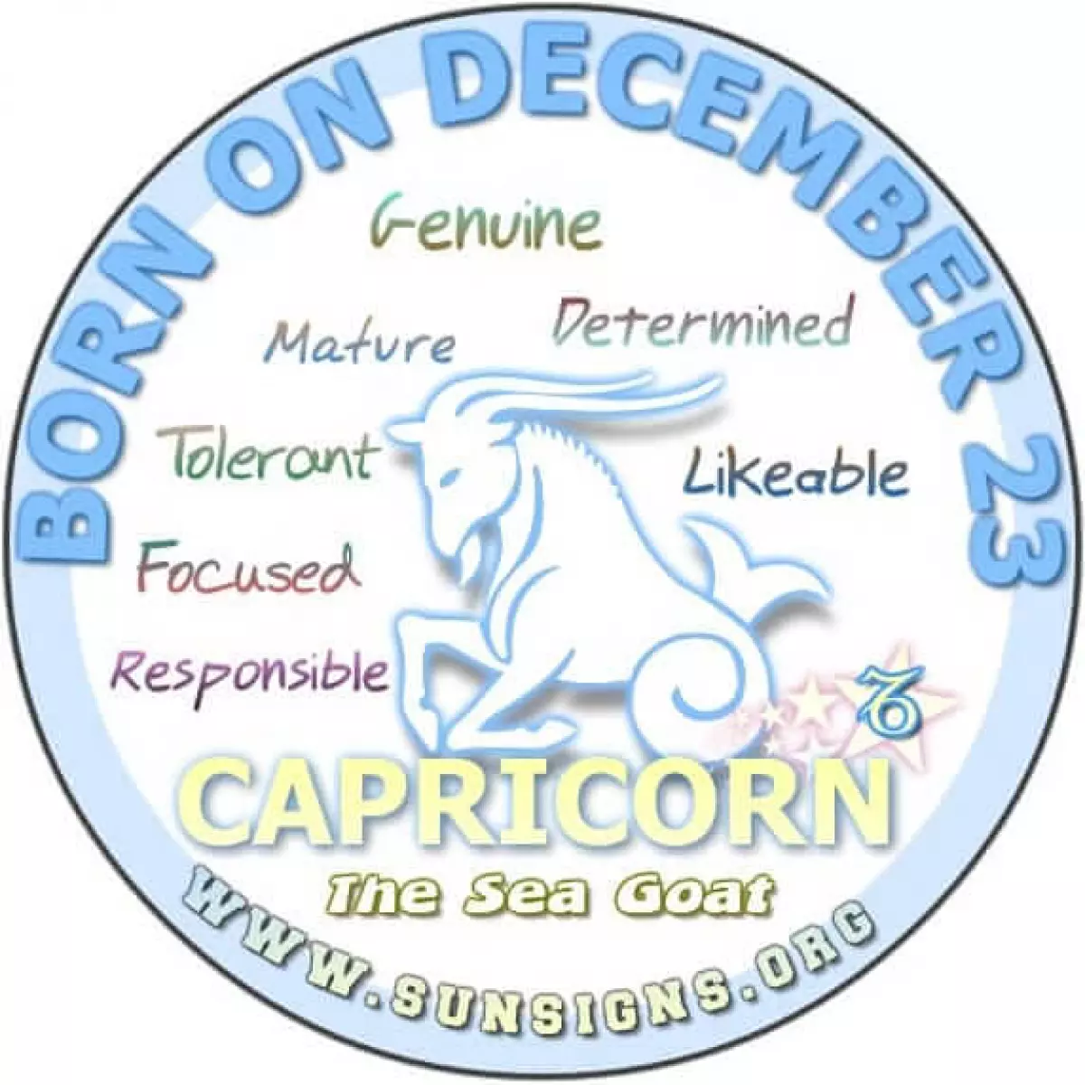 december 23 birthday personality