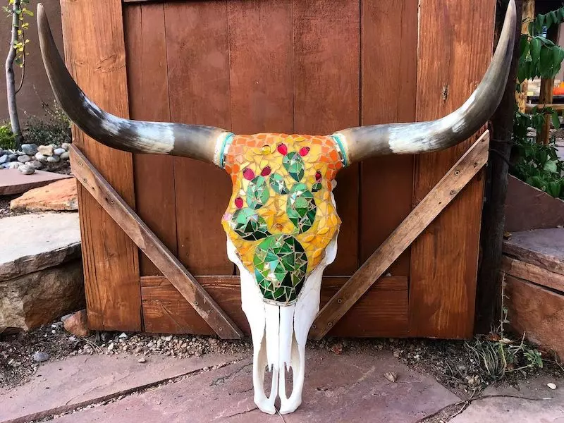 Southwest Decor Longhorn Skull