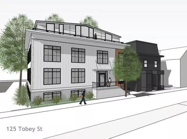 This apartment complex is proposed for 125 Tobey St. on Federal Hill in Providence.