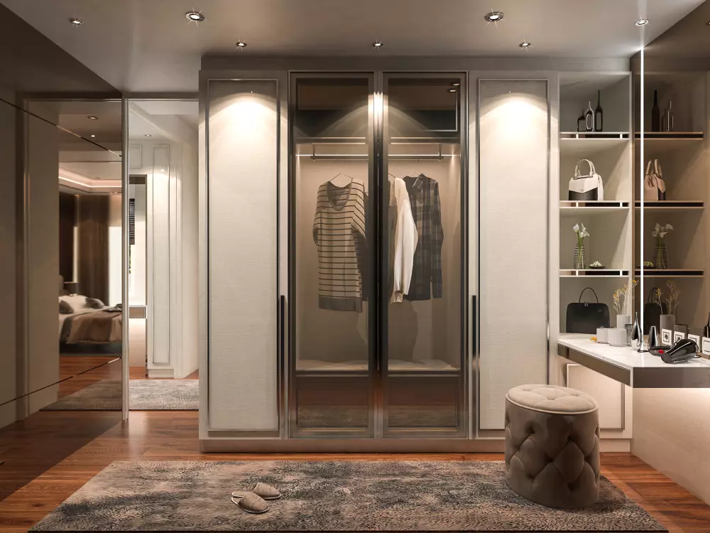 Multi-Wall Wardrobe