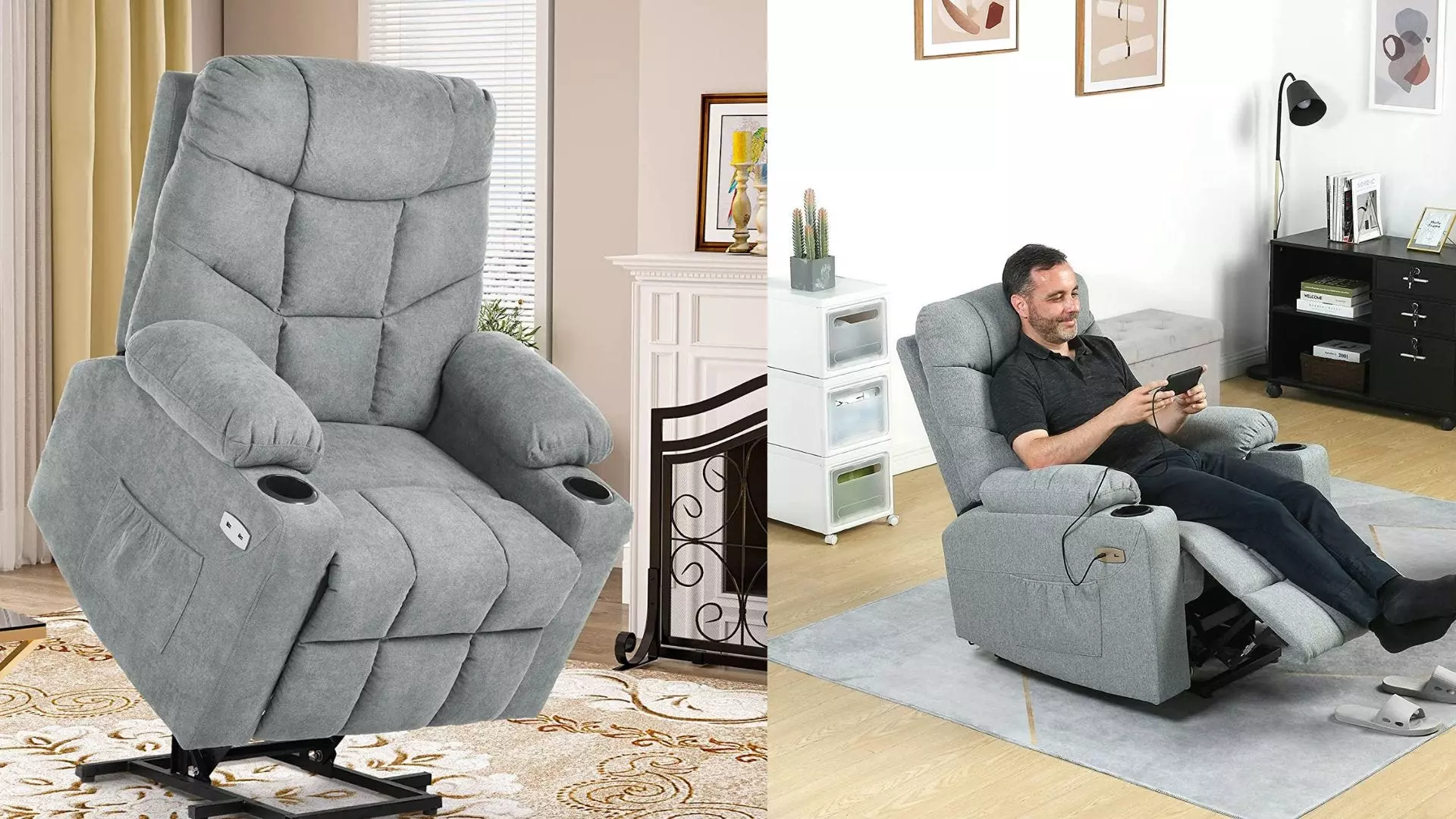 The Yitahome Power Lift Recliner is a great buy as long as you're under 5 feet 4 inches tall.