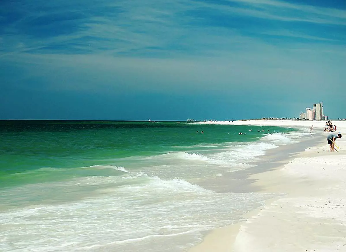 Fort Morgan beach Gulf Shores AL