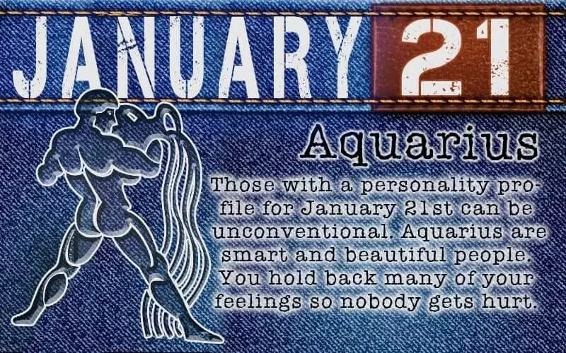 January 21 birthday personality