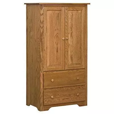 Amish English Shaker Armoire