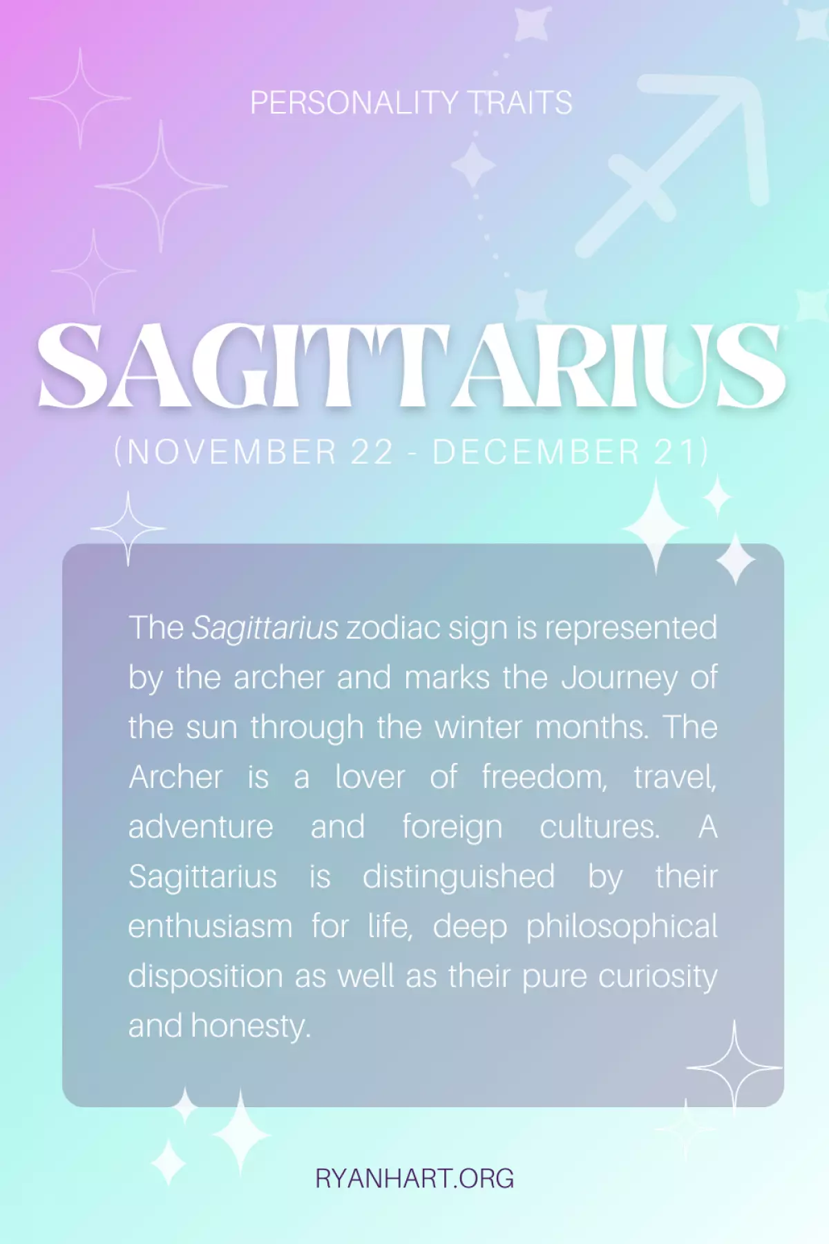 Sagittarius Zodiac Sign Description