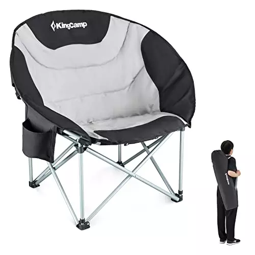 Guide Gear Club Camping Chair, Oversized, Portable, Folding with...