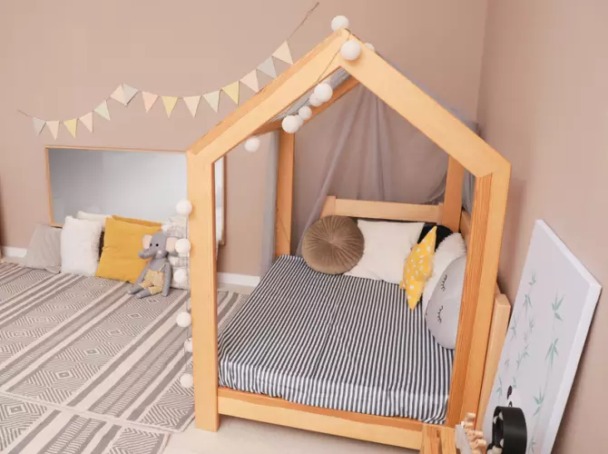 A Toddler Floor Bed