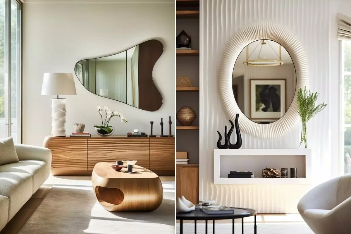 2024 home décor trends with mirrors