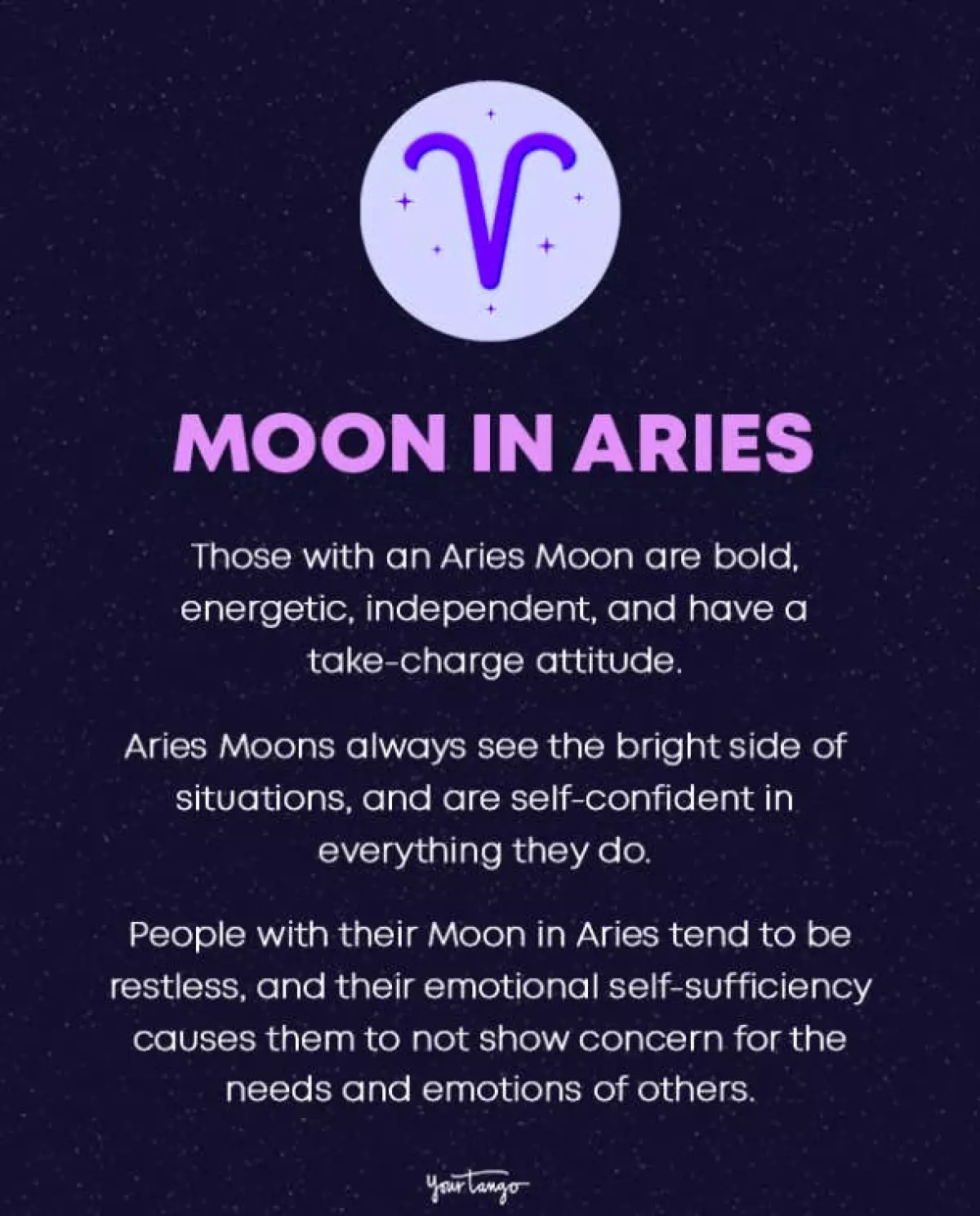 Aries Moon Sign Traits