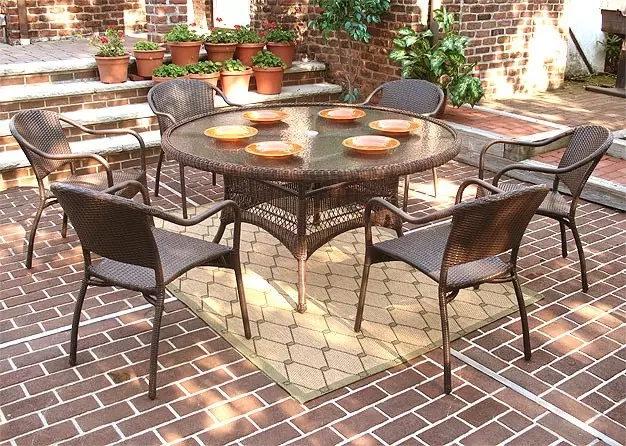 Classic Rattan Style Furniture Set for your Sunroom