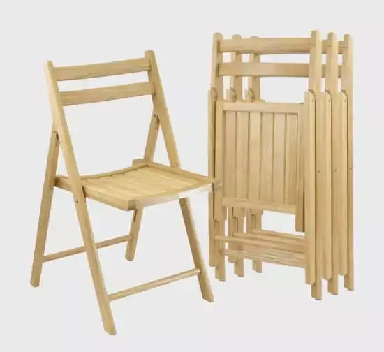 folding balcony chair set