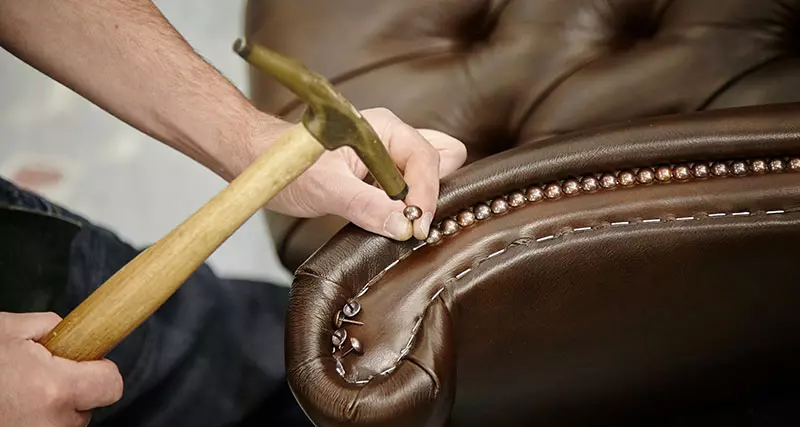 Chesterfield Sofa Detailing