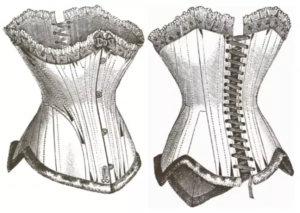 Corsets caused breathing problem
