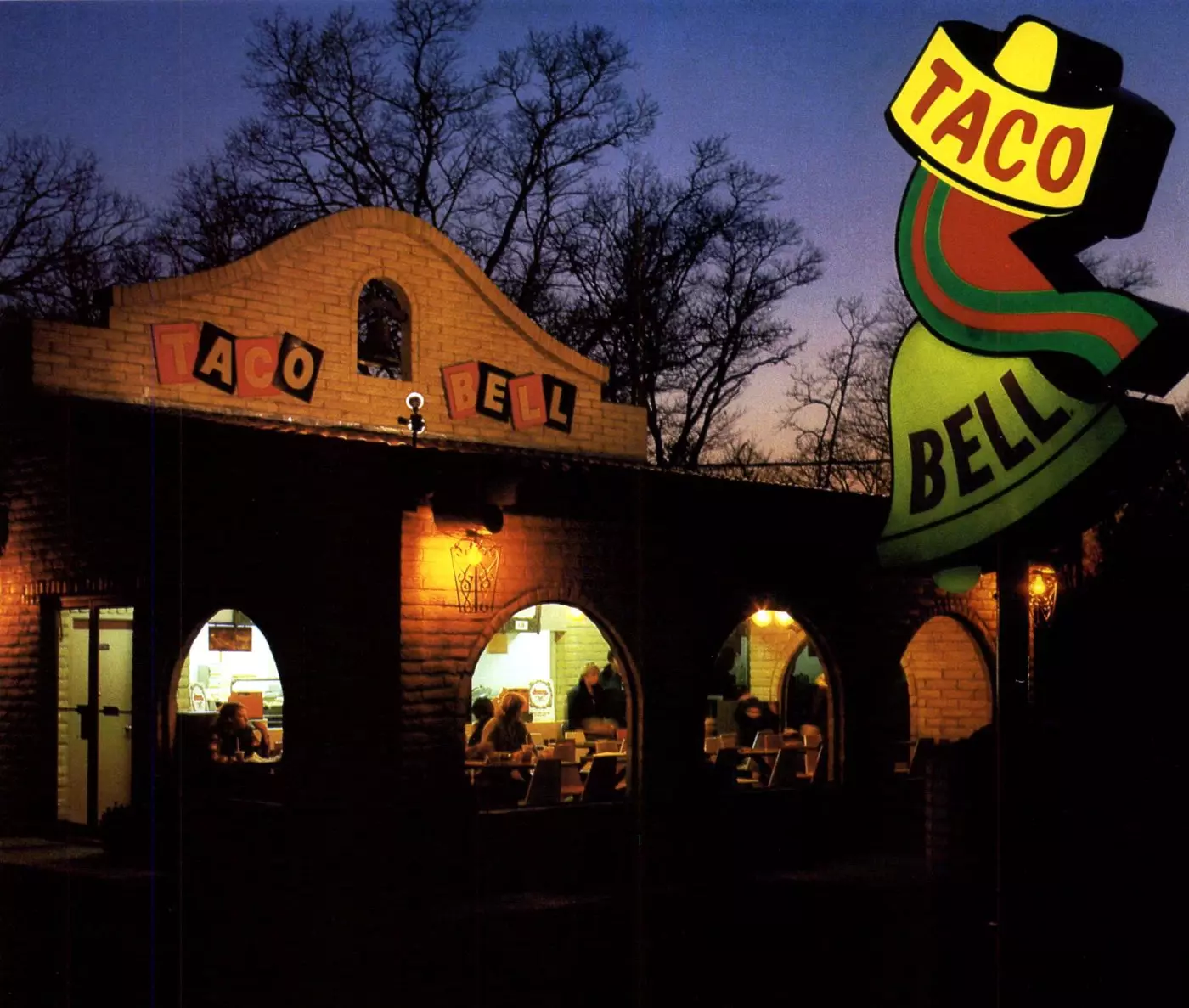 Vintage Taco Bell fast food restaurants in 1979