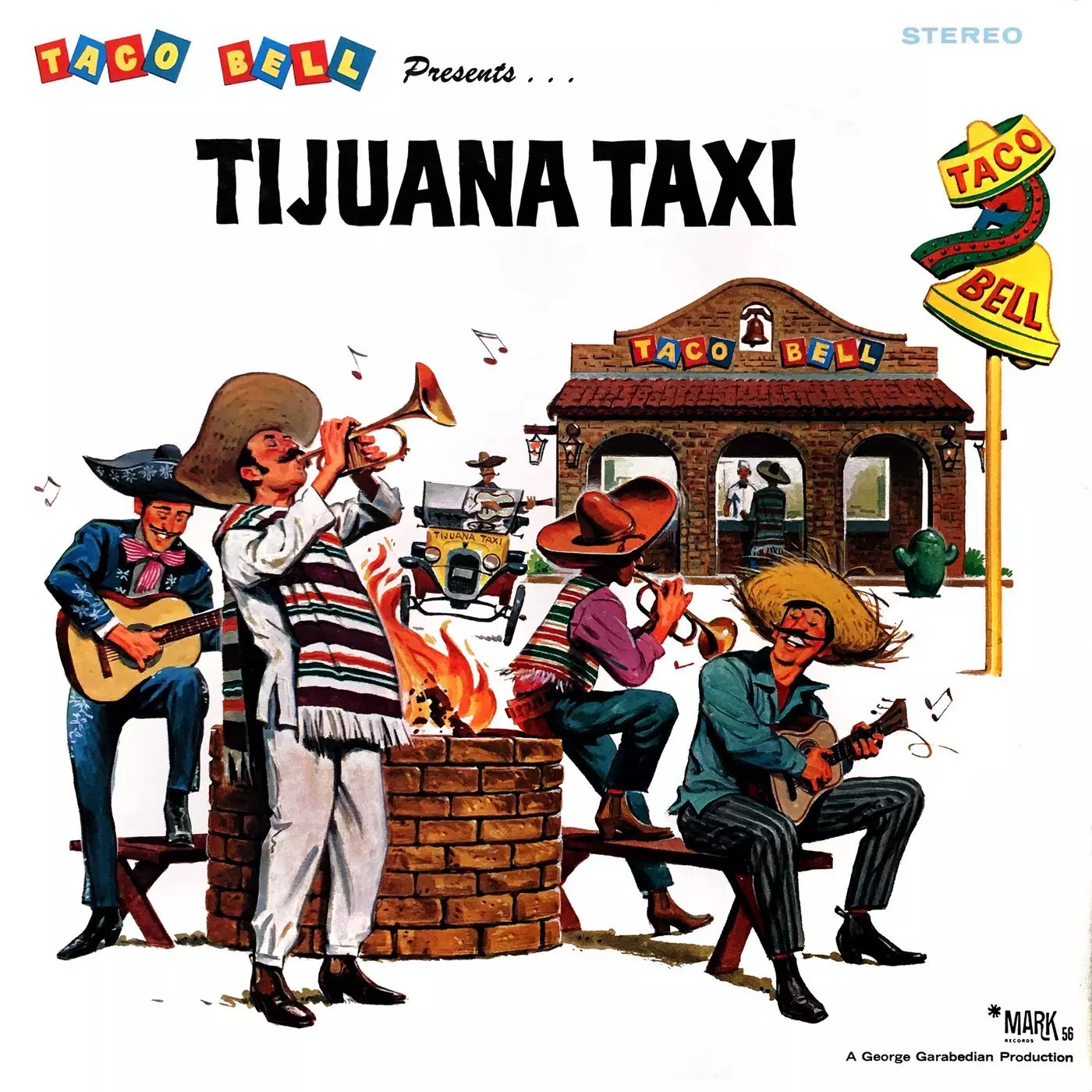 Vintage Taco Bell album - Tijuana Taxi