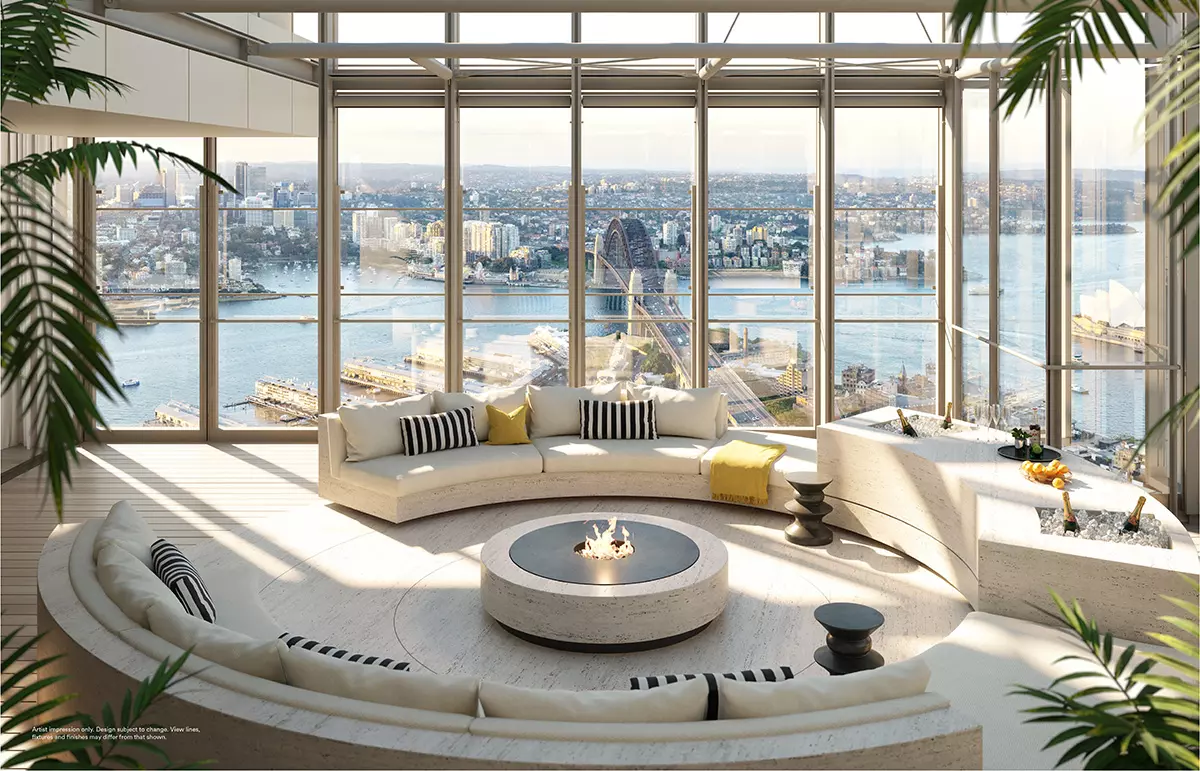 Life at the top: inside One Sydney Harbour’s skyhomes.